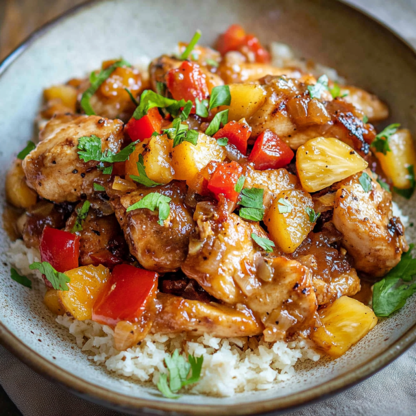 Un plat de nourriture chaude et savoureuse, contenant des légumes et des viandes, est servie dans un bol.
