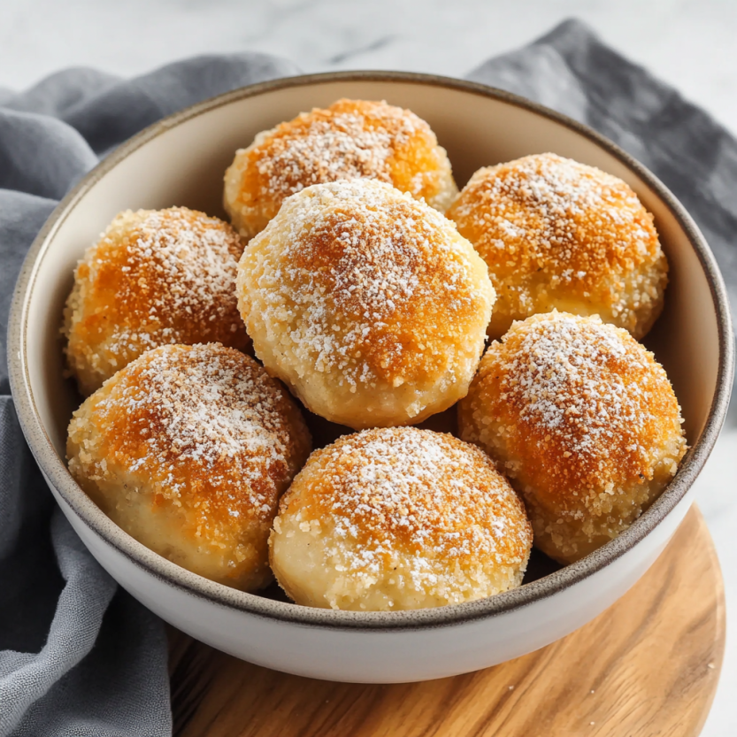Un plat contenant des croquettes de poulet farcies de fromage.