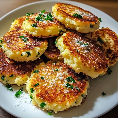 Une assiette de pommes de terre frites avec des herbes fraîches sur le dessus.
