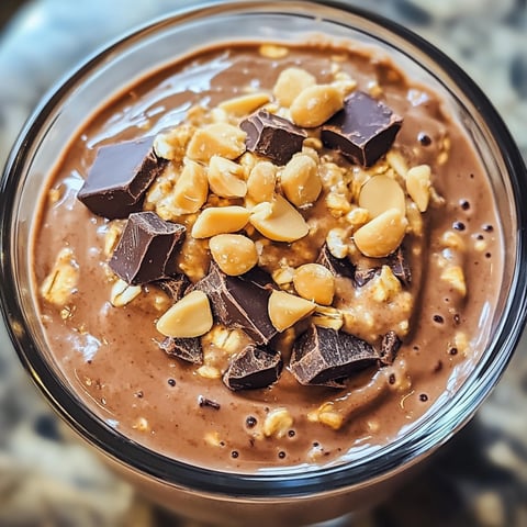 Une tasse de café crème chocolat avec des noix de cajou.