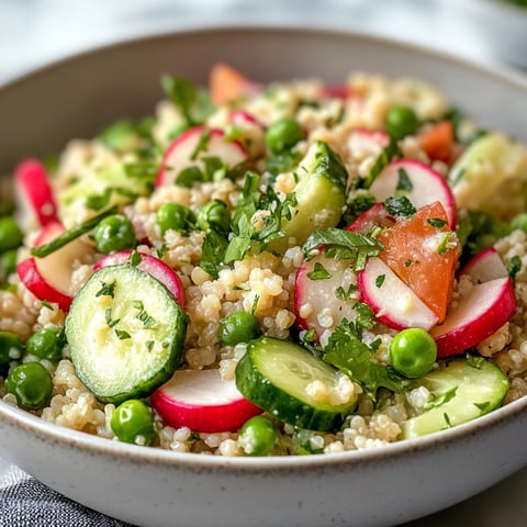 Une salade de quinoa avec des légumes d'hiver.